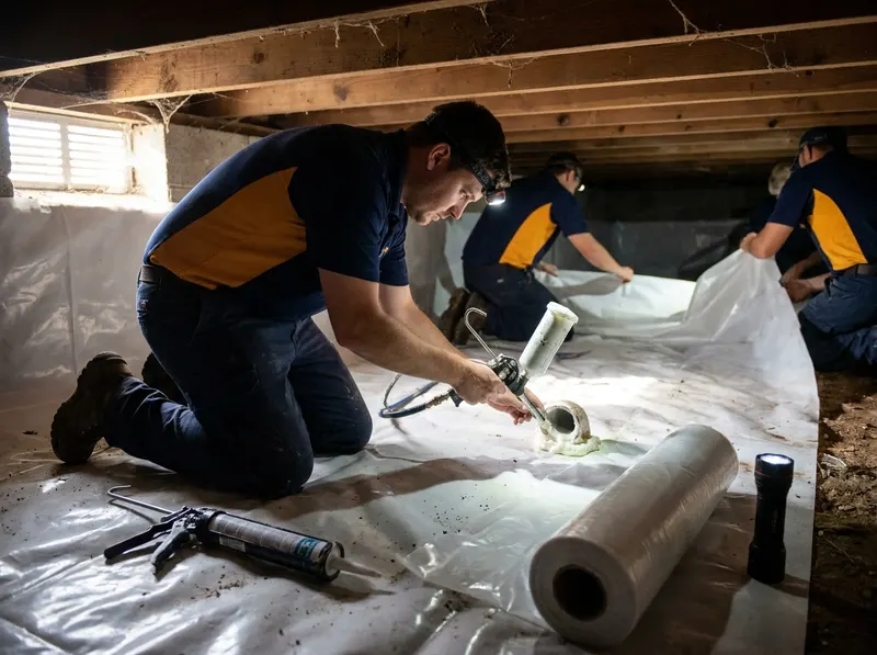 Crawl Space Encapsulation Pest Defense in Nashville, TN